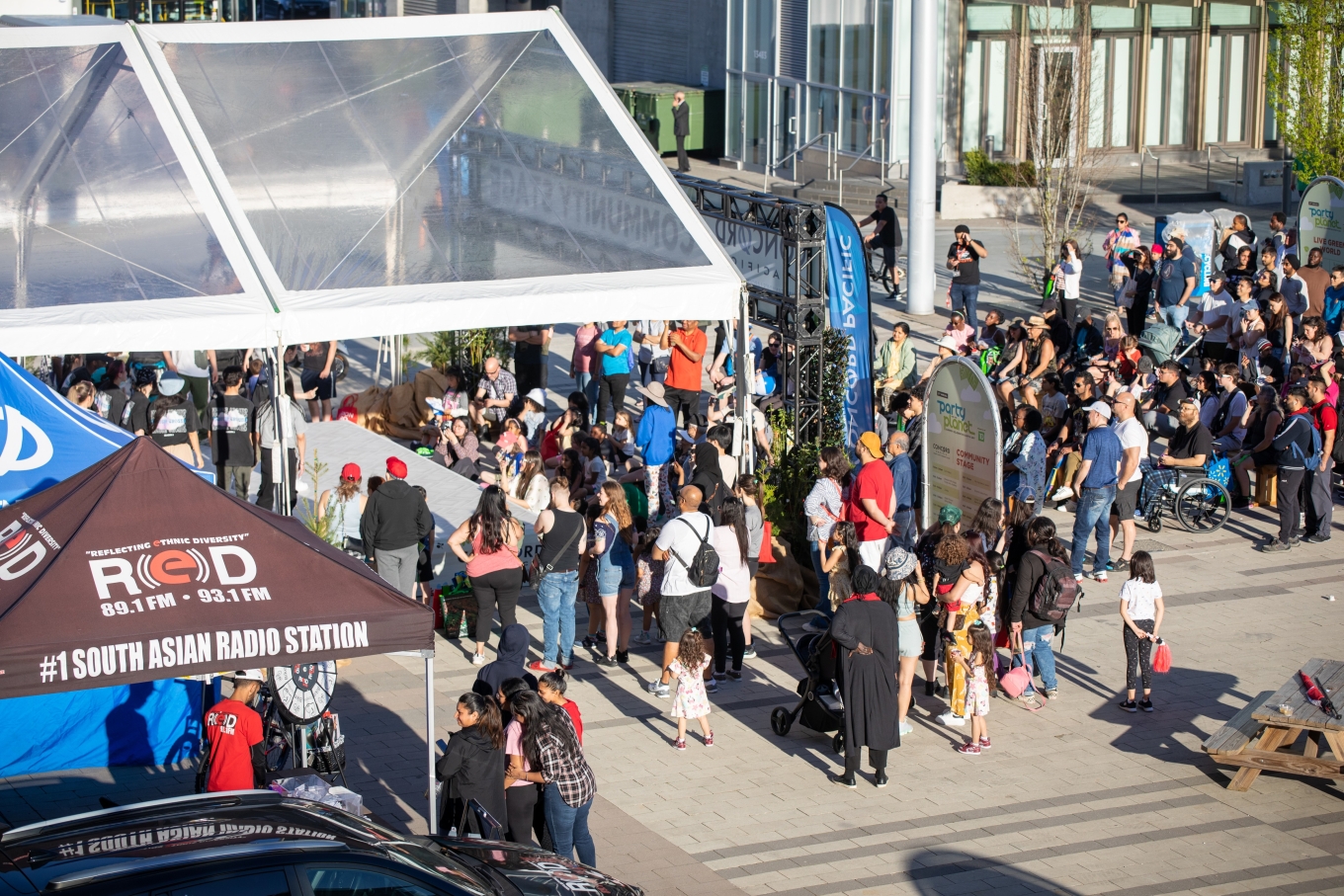 people at surrey civic plaza